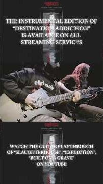 “Destination Addiction” is now out in its instrumental form on all streaming platforms.[link in bio]