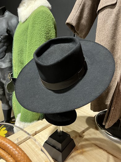 Does it get any more iconic for a film fan than this piece from The Good, The Bad and The Ugly (1966)? This simple, but iconic design of this hat, worn by Angel Eyes (Lee Van Cleef) in Sergio Leone's epic spaghetti Western, has gone on to inspire the look of countless villains in cinema history - including Cad Bane from the Star Wars universe. Find out more with Propstore's very own Western movie superfan, Tim. Find out more about this piece and almost 1,800 other lots of iconic movie, TV and mu