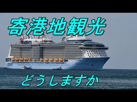 クルーズ船の楽しみ方 寄港地観光 編