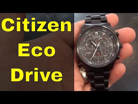 Citizen Eco Drive Watch Review-Men's Perpetual Chrono