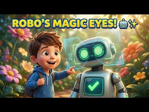 Robo's Magic Vision! 🤖✨ How Computers See Everything (Computer Vision for Kids) 🤯👁️