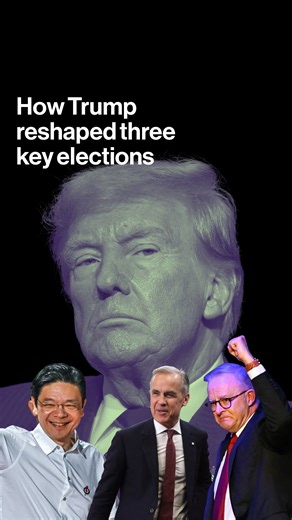 A backlash against Donald Trump and a need for stability in an increasingly uncertain world could be serving incumbent governments. Here's how Trump reshaped key elections in Canada, Singapore and Australia. bloom.bg/3GBVlCp | Bloomberg