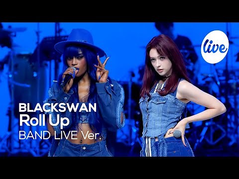 [4K] BLACKSWAN - “Roll Up” Band LIVE Concert [it's Live] K-POP live music show