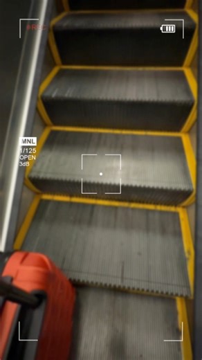 The escalator was working! 😬 #escalatorchallenge | Rossy Ross