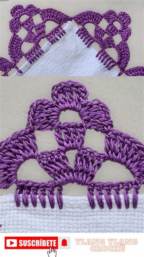Tutorial de Puntilla Floral de Crochet: Fácil y Elegante