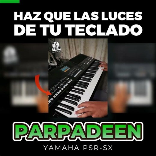 💡 Make your keyboard lights blink 💡#YamahaKeyboard PSR SX #Tutorial #Setup