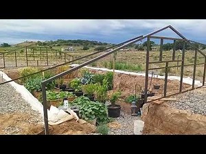 Walipini underground greenhouse subterranean garden Colorado