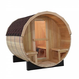 [Hot Item] 6 Person Big Size Outdoor Barrel Sauna for Sale