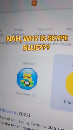 HELP, WHY IS SKYPE BLUE😭