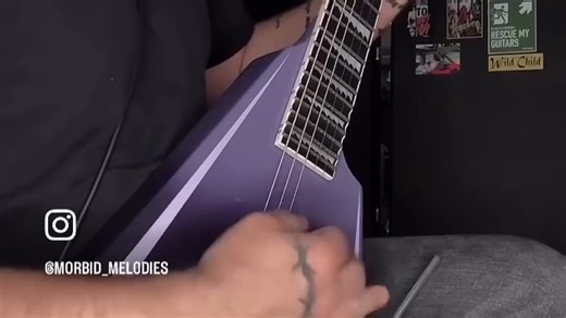 ESP USA公司：超帅的紫箭头 ESP LTD Alexi Hexed