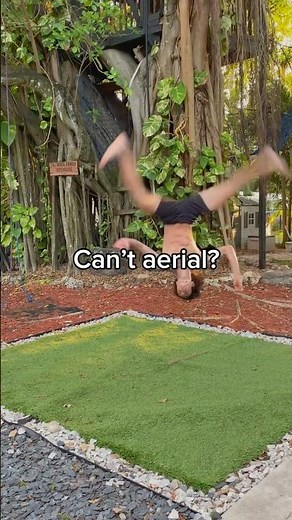 Aerial how to, the EASY way✅￼ #aerial #tutorial #cartwheel #fitness ￼