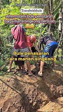 Moment unik Bule Di Indonesia. #youtubeshorts #viral #indonesia