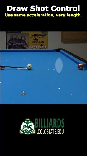 Draw Shot Control Drill