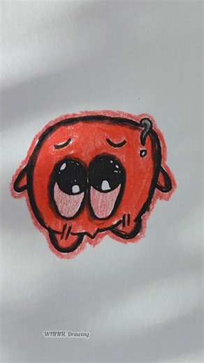 Kirby drawing tutorial ❤️#art #shorts #easy