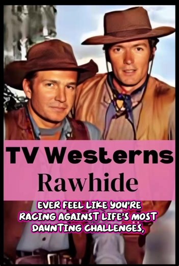 ●RAWHIDE● #movieposters #television #tv #tvseries #tvshow