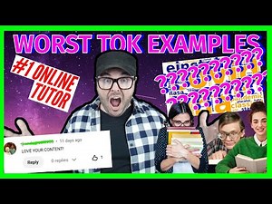 TOK examples and evidence that everyone is using [SO YOU SHOULDN'T] | Get an A in TOK