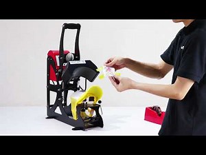 How to use MAX-CAP-B Auto Release Cap Heat Press