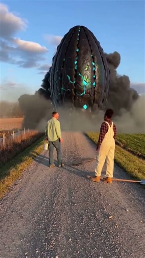 We were not ready for this visitor! 😱 #monster #creepy #alien