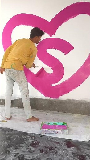 pink colour fast code bedroom 🏡🖌️👈 #art