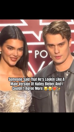 Someone Said That He's Lookin Like A Male Version Ot Hailey Bieber And I Couldn't Agree More😂❤️‍🔥