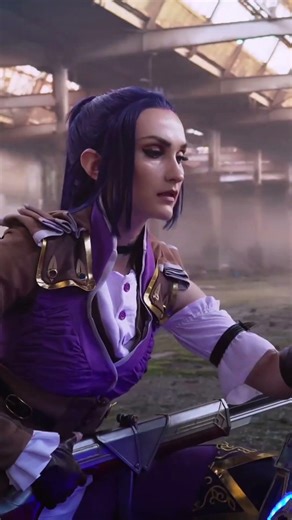 LIVE ACTION CaitVI #arcane #leagueoflegends #cosplay #caitlyn #vi #vicosplay #caitvi #аркейн