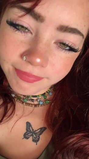 Exploring Colorful Beaded Necklaces and Butterfly Tattoos