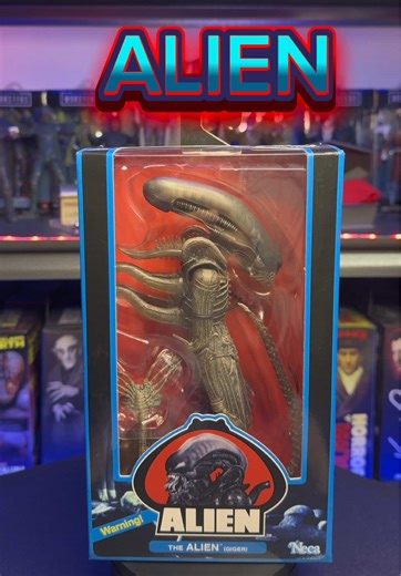 NECA REEL TOYS ALIEN (GIGER) 40TH ANNIVERSARY #alien #horror #movies #fyp #toys