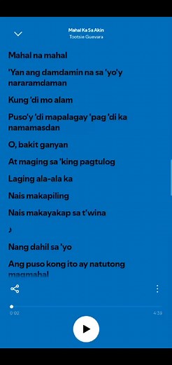 Mahal Ka Sa Akin - Tootsie Guevara Full Song