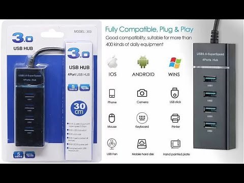 TeraByte 3.0 USB Hub Unboxing and Review