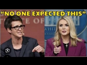 Maddow CRACKS UP After Karoline Leavitt Reveals SECRET... | The Full Broadway Drama.