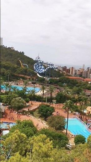 View of the Aqualandia, Benidorm, Spain
