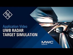 UWB radar target simulation