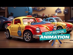 Car_Stop-motion animation 😀