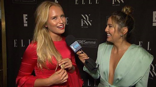 Sailor Brinkley-Cook Wears Mom Christie Brinkley's Dress to NYFW