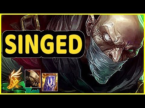 Singed death by Ekko