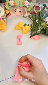 Tutoriales de 🎀 | Moños Tortuguita por Carla Soberanis