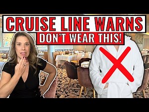 CRUISE PASSENGERS SURPRISED! 5 Clothing Items Not to Wear on a Cruise