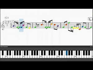 Axel F by Harold Faltermeyer - Easy piano tutorials with leadsheet and chords