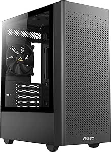 ANTEC NX Series NX500M, Mesh Front Panel, Type-C 3.2 Gen2 Ready, 1 x 120mm Fan Included, Tempered Glass Side Panels, 360mm Radiator Support, Mini-Tower M-ATX Gaming Case