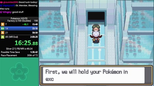 Pokemon HG/SS Battle Factory Speedruns - L100 Doubles | FAQ: https://speedpastes.org/0hQ-gghH