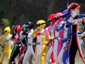 Power Ranger Operation Overdrive | Once a Ranger | Transformación [Team Up Morph ]