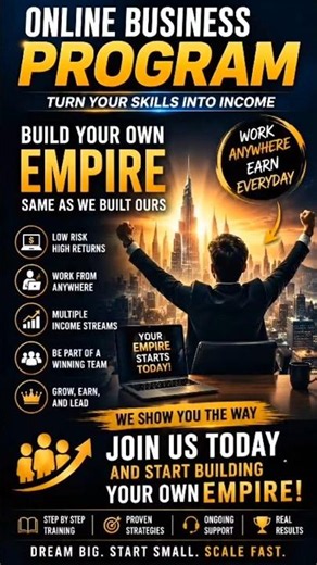 Build Your Own Online Business Empire in 2026 🚀 | Learn How We Did It & Start Today!