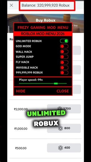 Roblox Mods Menu Unlimited Robux Update 2026 | Roblox Mod Apk Unlimited Robux & Speed Fly Jump Hack