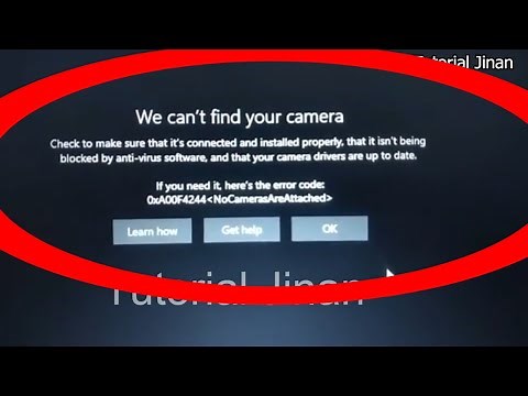 cara mengatasi camera laptop error 0xA00F4244 We can't find your camera_Tutorial Jinan