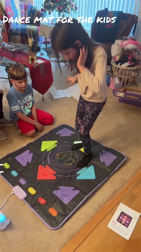 Fun Dance Mat with Bluetooth Connection for Kids