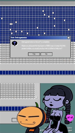 I miss defrag #retro #pc