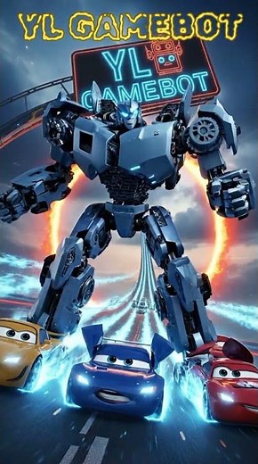 Mobil balap #mobilrobot #robot #mobilmobilan #mobilbalap #satisfying #short