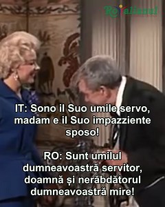 7.9K views · 154 reactions | Știați că, în limba italiană, pronumele de politețe se folosește la persoana a treia, atât pentru singular cât și pentru plural? În acest video vă prezentăm câteva informații utile cu privire la această regulă gramaticală. | Rotalianul - Revista românului din Italia | Facebook
