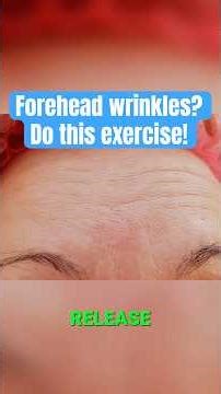 Release Forehead Tension | Face Yoga Forehead Stretch #faceyoga #skincare #mindfulbeauty
