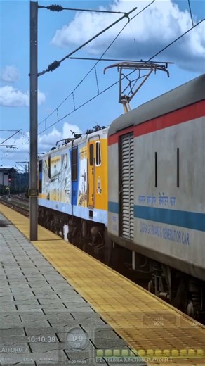 Realistic 4K Graphic LHB Coach Track Sound | Train Simulator 4K Realistic Full HD Gameplay#shorts